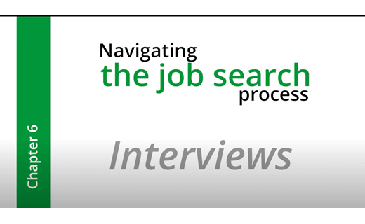 Navigating Job Search - Interviews (Ch 6)