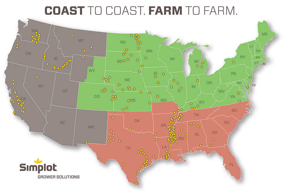 Simplot Soccer Field Map